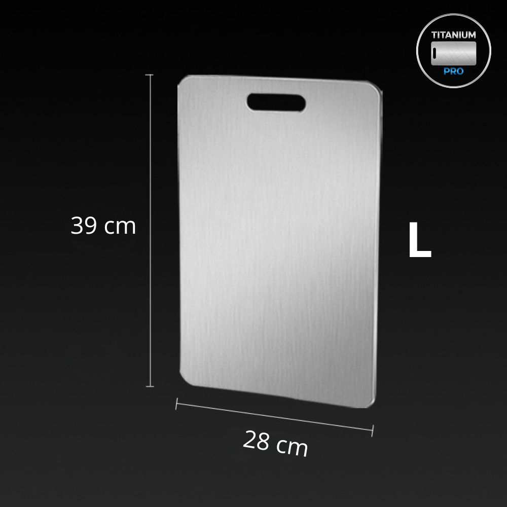 Titanium Pro™ Stainless Steel Cutting Board