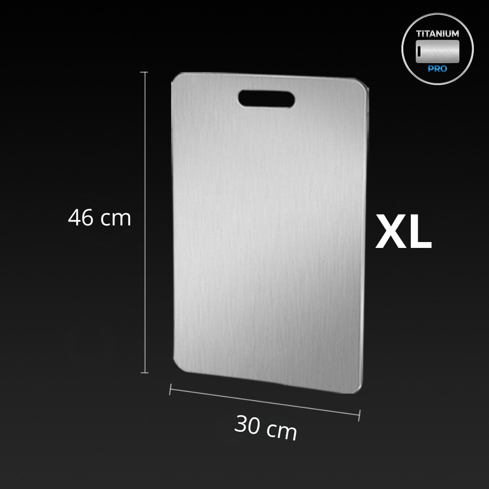 Titanium Pro™ Stainless Steel Cutting Board