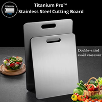 Titanium Pro™ Stainless Steel Cutting Board