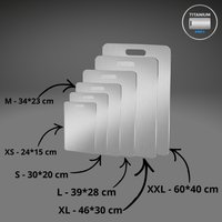 Titanium Pro™ Stainless Steel Cutting Board